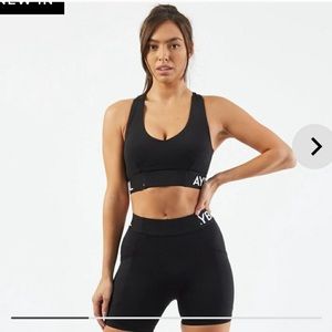 AYBL Training Bra + Shorts Set